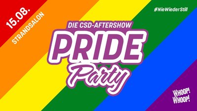 PRIDE PARTY and Friends - Die CSD Aftershow im Strandsalon