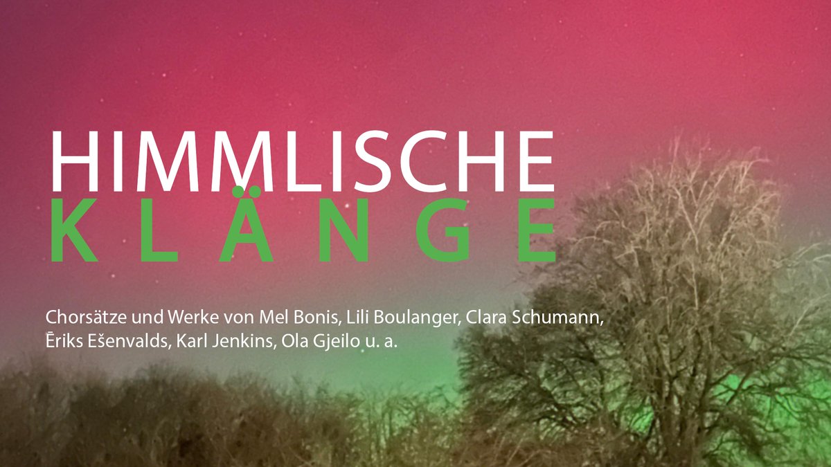 Himmlische Klänge - Chorkonzert der Lübecker Singakademie